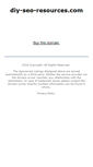 Mobile Screenshot of diy-seo-resources.com